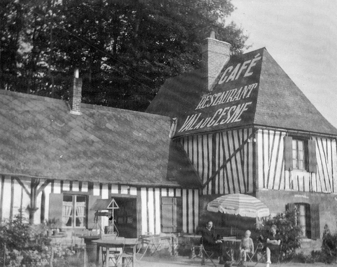 Saint-Clair-sur-les-Monts Auberge Du Val Au Cesne מראה חיצוני תמונה